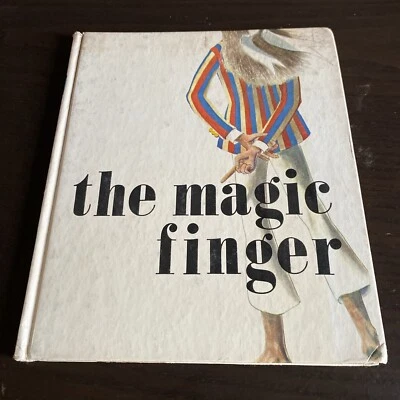 The Magic Finger Roald Dahl Hardcover 1966 Vintage + Book Report! Foto 1 de 3
