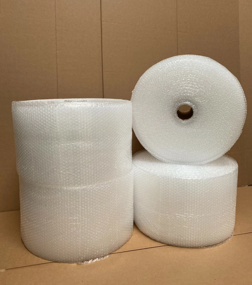 Poly Bubble  3/16"x 12"Cushioning Perforated 1400 Ft Shipping / Mailing/ Moving - Image 1 of 1