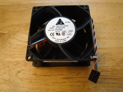 Delta AFC0912DE P2780 CPU Case DC Fan 92mm x92mmx38mm GX280 WITH GRILLE - Image 1 of 4