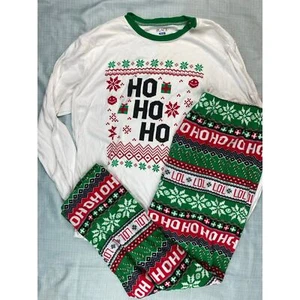 Childrens Place Christmas Pajamas Set Youth XL 14 Boys/Girls Top & Fleece Pants - Picture 1 of 7