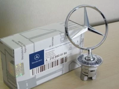 Genuine AMG Hood Ornament / Star Emblem Badge W203 S203 C Class - Image 1 of 2