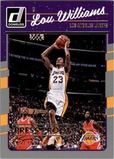 2016-17 Donruss Press Proofs Silver Lakers Basketball Card #66 Lou Williams /299