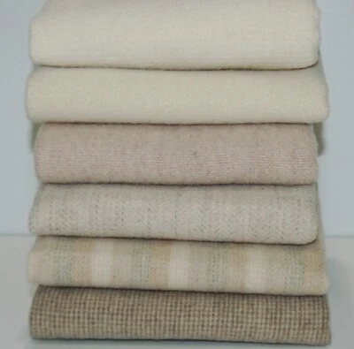 HAND DYED RH WOOL Mill-Dyed ~ "IBBITY BIBBITY BOBBITY BOO" (6-pc. collection) - Image 1 of 4