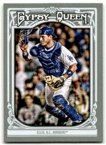 2013 Topps Gypsy Queen A.J. Ellis A Baseball Cards #333