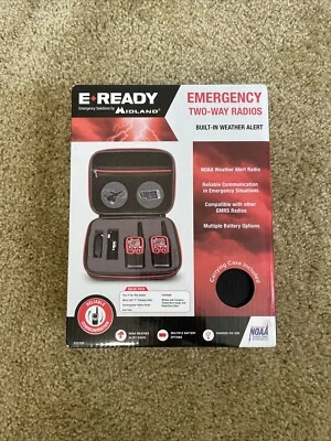 Midland Radio E+Ready EX37VP Emergency Two Way Radio Kit*New - Image 1 of 4