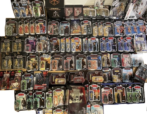 HUGE SEALED Star Wars The Vintage Collection Lot/~90 Figures, 81 Items MUST SEE! Cover