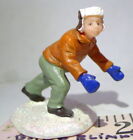 Lemax Christmas Village Boy Ready Set Go in the Snow Boys will be Boys Figurine