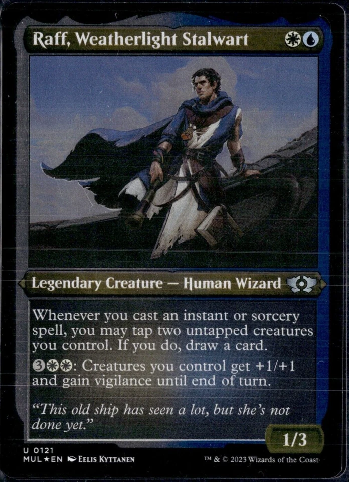 Raff, Weatherlight Stalwart Etched Foil MTG Magic The Gathering - Image 1 of 1