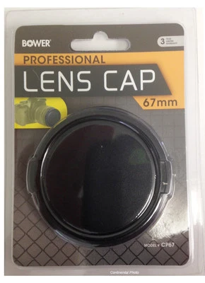 Bower 67mm Snap on Lens Cap for Nikon Canon Sony Tamron Lens   - Image 1 of 2
