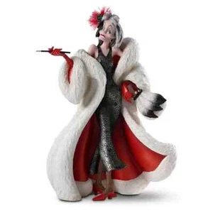 BNIB WALT DISNEY SHOWCASE HAUTE COUTURE LIVE ACTION CRUELLA DE VIL 4031541 FIGUR - Picture 1 of 3