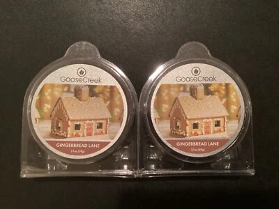 La cera Goose Creek Gingerbread Lane se derrite **Lote de 2** Foto 1 de 2