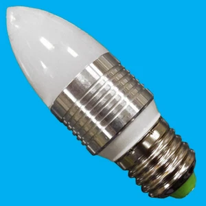 25x 3W LED E27 ES Ultra Low Energy Candle Light Bulbs 3000K Warm White Lamps - Picture 1 of 2