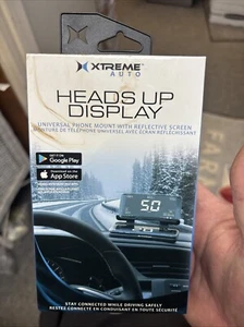 Xtreme Car SUV HUD Head Up Display Navigation GPS Projector Phone Mount Bracket - Picture 1 of 6