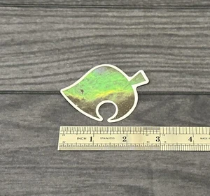 Animal Crossing | Space Leaf Sticker Decal | Great For Bottles, Laptops etc - Picture 1 of 4