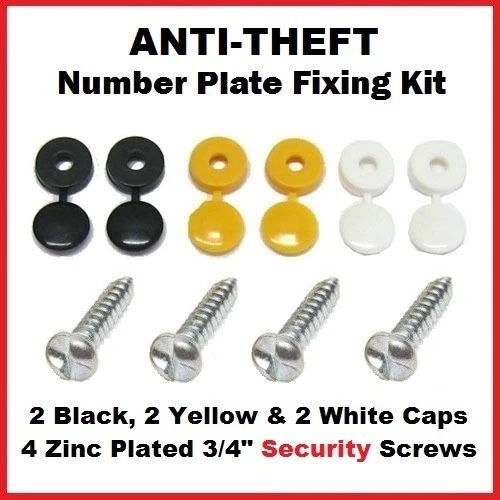 Anti-Theft Screws Number Plate Screws Tamper Proof Clutch Head Security Screws - Image 1 of 1