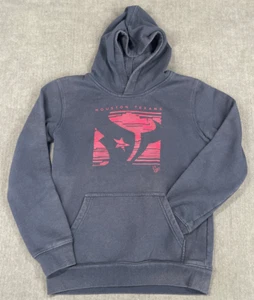 NFL Houston Texans Hoodie Youth Boys L Blue Graphic Pullover Fleece Football Fan - Picture 1 of 7