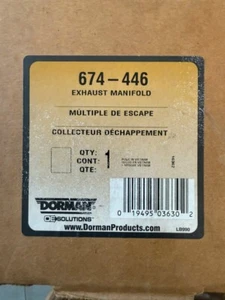 674-446 Dorman Kit Exhaust Manifold Passenger Right Side New for Chevy SaVana RH - Picture 1 of 2