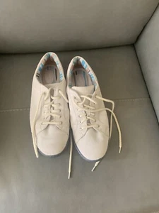 Vintage Suede Bjorn Golf Shoes Size 10.5 - Picture 1 of 7