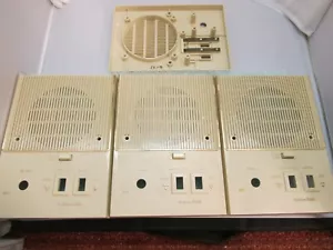 NuTone Scovill IS-53 Inside Speaker Panel frontal solamente, ver fotos Envío rápido - Imagen 1 de 2