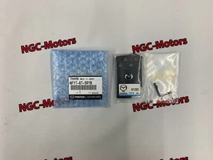 MAZDA ORIGINAL MX-5 Miata RX-8 SMART CARD KEY REMOTE Keyless Entry NFY7-67-5RYB - Foto 1 di 12