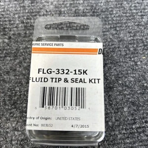 Devilbiss FLG-332-15K Fluid Tip And Seal Kit, New - Picture 1 of 4
