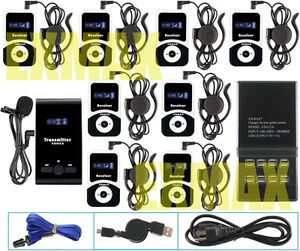 EXMAX ATG-100T WirelessTourGuideSystem, Noise Reduction, Lightweight,1T8R Charge - Picture 1 of 20