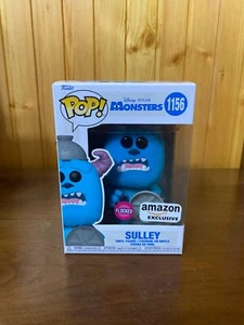 Funko Pop Disney Pixar Monsters SULLEY #1156 1156 Flocked Amazon Exclusive - Imagen 1 de 6