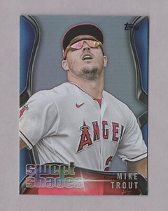 Mike Trout 2022 Topps Series Two Sweet Shades Insert Los Angeles LA Angels #SS-7