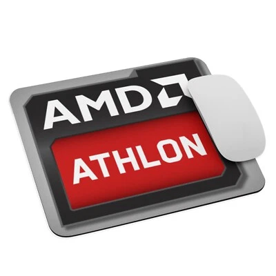 AMD Athlon  Processor - Mouse Pad NEW 9.5" x 7.75" Non Slip Retro - Image 1 of 4