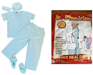 Arzt Kostüm Arzt Halloween Kinder 8-10 Peelings Stethoskop Get Real Gear - Bild 1 von 10