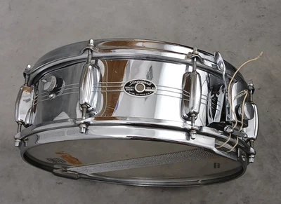 SLINGERLAND 5X14 声音国王 GENE KRUPA SNARE DRUM,70 年代 COB — 第 1/4 张图片