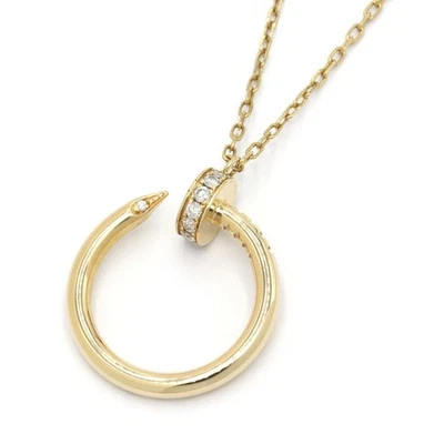 Collar Cartier Juste Un Clou B7224512 K18YG Diamante Colgante Oro Amarillo Foto 1 de 4