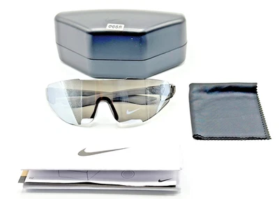 NUEVO Nike ATHENA EDGE IB3517X 012 Gafas de sol Marco Gris Cromo Espejo Protector Lente Foto 1 de 4