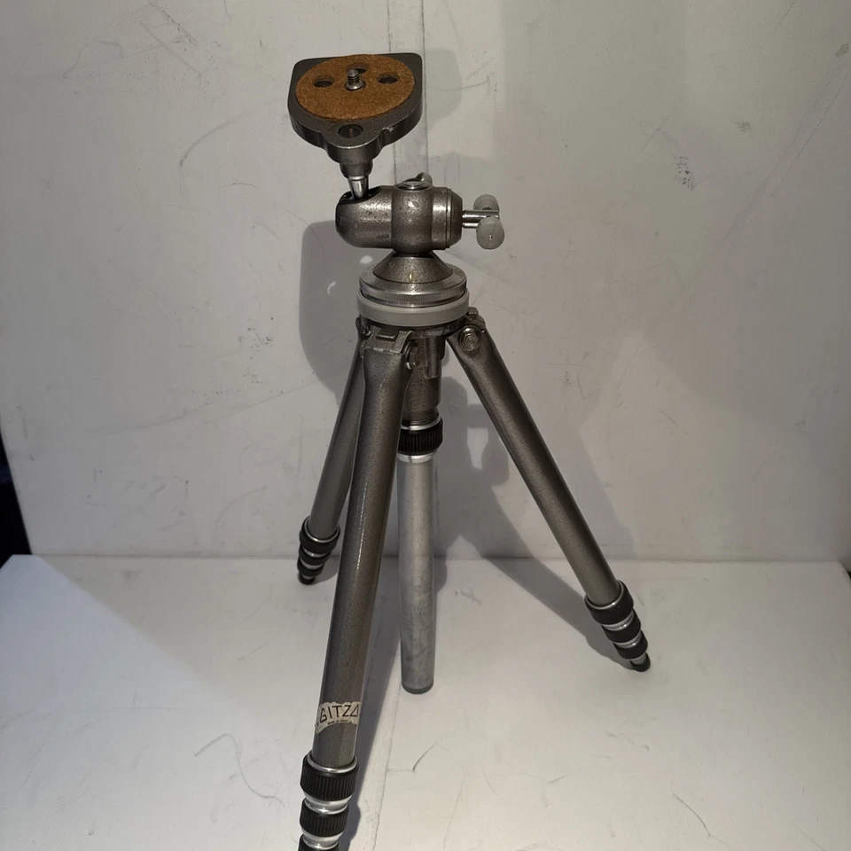 Trípode deportivo vintage Gitzo 117 serie 1 - Gilux Tatalux - muy bueno / justo Foto 1 de 4
