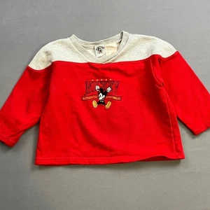 Vintage Mickey & Co Authentic Sportswear Toddler 4T Long Sleeve Top - Picture 1 of 4