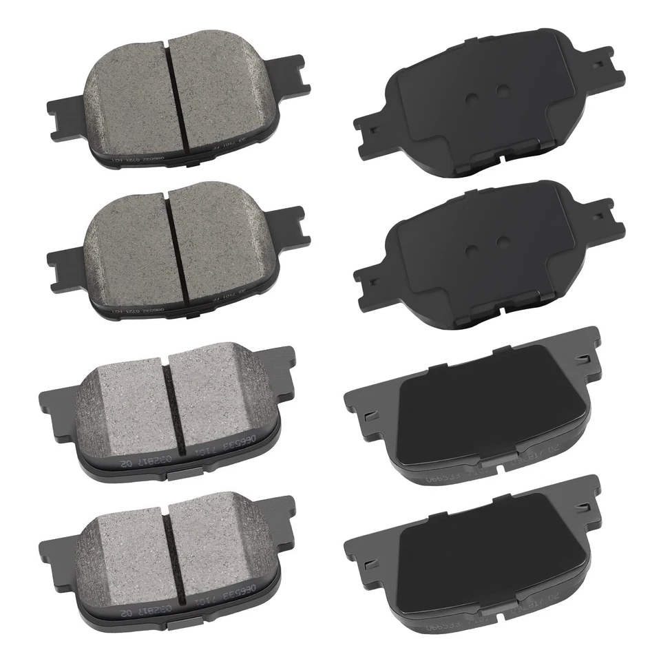 cciyu D817 D835 Ceramic Front Rear Brake Pad Set Fit For 2005-2010 For Scion tC - Image 1 of 1