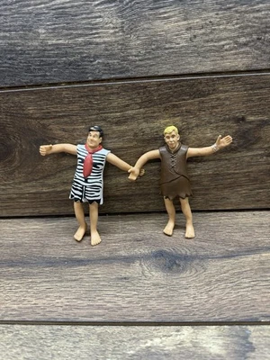 The Flintstones Collectible Figures & Bendable Figures FRED and BARNEY - Image 1 of 4