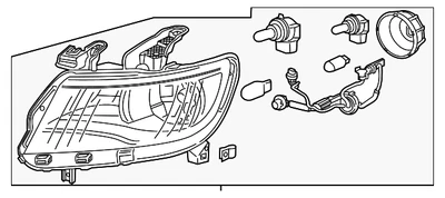 Genuine GM Driver Side Headlamp 84630990 Foto 1 de 4