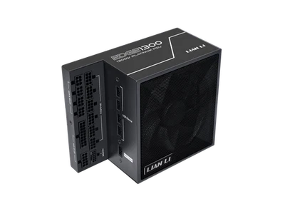 LIAN LI Edge series EG1300 Black, 1300W ATX12V v3.1, 80 PLUS PLATINUM Certified - Image 1 of 4