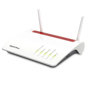 FRITZ!Box 6890 LTE weiß-rot LTE oder DSL-Modem/Router 300MBit/s WLAN DECT NEU - Afbeelding 1 van 3