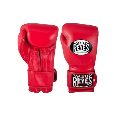 Auténticos guantes de entrenamiento de gancho y bucle de boxeo Cleto Reyes de 16 oz Foto 1 de 4