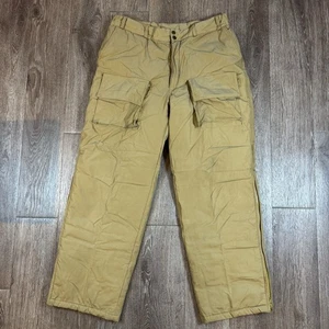 Vintage Cabelas Jagdhose Gänsedaunenfüllung Puffer Cargo braun Herren Gr. L 80er 70er - Bild 1 von 15