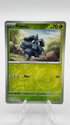 Pineco 002/162 SV05: Temporal Forces Reverse Holo - Image 1 of 2