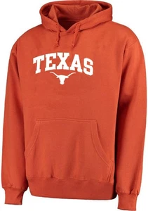 Sudadera con capucha suéter con logotipo de arco naranja quemado Texas Longhorns para hombre (XL) - Imagen 1 de 6