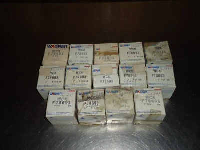 14) Nuevo Kit de reparación de cilindro de rueda de freno Wagner Lockheed F78693 Ford Mercury NOS Foto 1 de 2