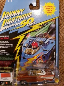 Johnny lightning 50th Anniversary 1957 Chevy Bel Air Conv. R2 VS. B 1:64 - Picture 1 of 3