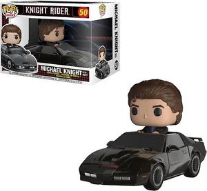Pop! Paseos: Knight Rider Michael Knight con kit #50 Funko - Imagen 1 de 2