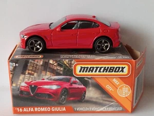 Matchbox Superfast Power Grab / MB 1205 - Alfa Romeo Giulia - Red - Model Car x1 - Picture 1 of 4