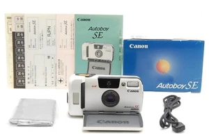 【UNUSED in BOX】Canon Autoboy SE Solar Energy Film Camera w/Case Strap From Japan - Picture 1 of 11