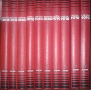 Enciclopedia completa - OBIETTIVO FOTO - 10 volumi - 1981 edipem - Foto 1 di 3